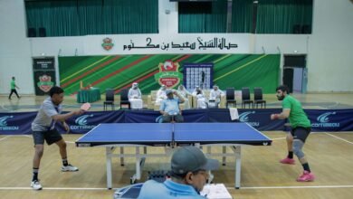 البطولة العربية تتصدر أجندة المشاركات الخارجية لاتحاد الطاولة