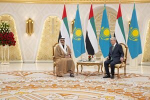 ولي عهد أبوظبي والرئيس الكازاخستاني يبحثان سُبل تعزيز العلاقات الثنائية ويشهدان تبادل اتفاقيات تعاون مشترك ومذكرات تفاهم بين البلدين