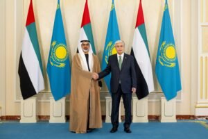 ولي عهد أبوظبي والرئيس الكازاخستاني يبحثان سُبل تعزيز العلاقات الثنائية ويشهدان تبادل اتفاقيات تعاون مشترك ومذكرات تفاهم بين البلدين