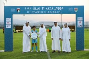 كلباء بطلًا لمسابقة دوري تحت 11 سنة (ب)