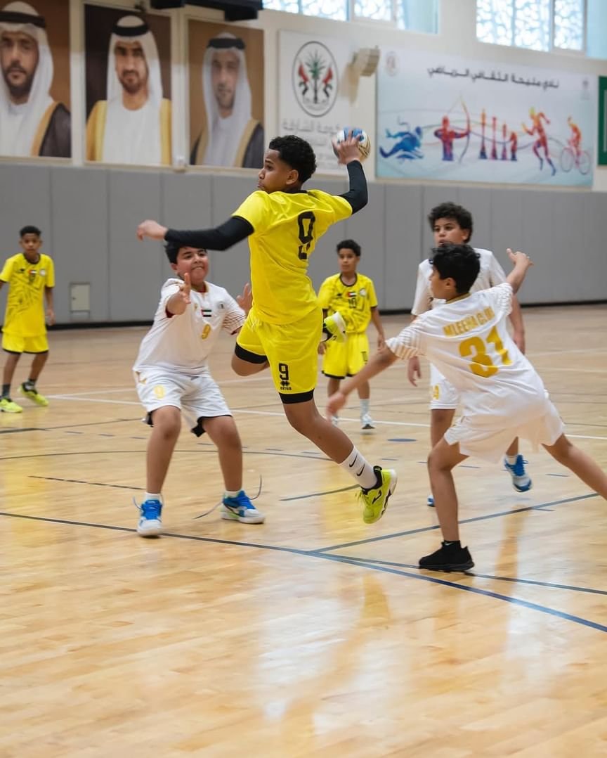 8 أندية و 170 لاعبًا ببطولة براعم اليد بالشارقة‎
