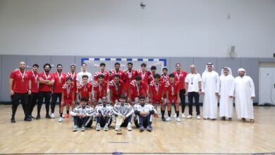 الشارقة يتوّج بكأس الإمارات لكرة اليد لفئة الأشبال