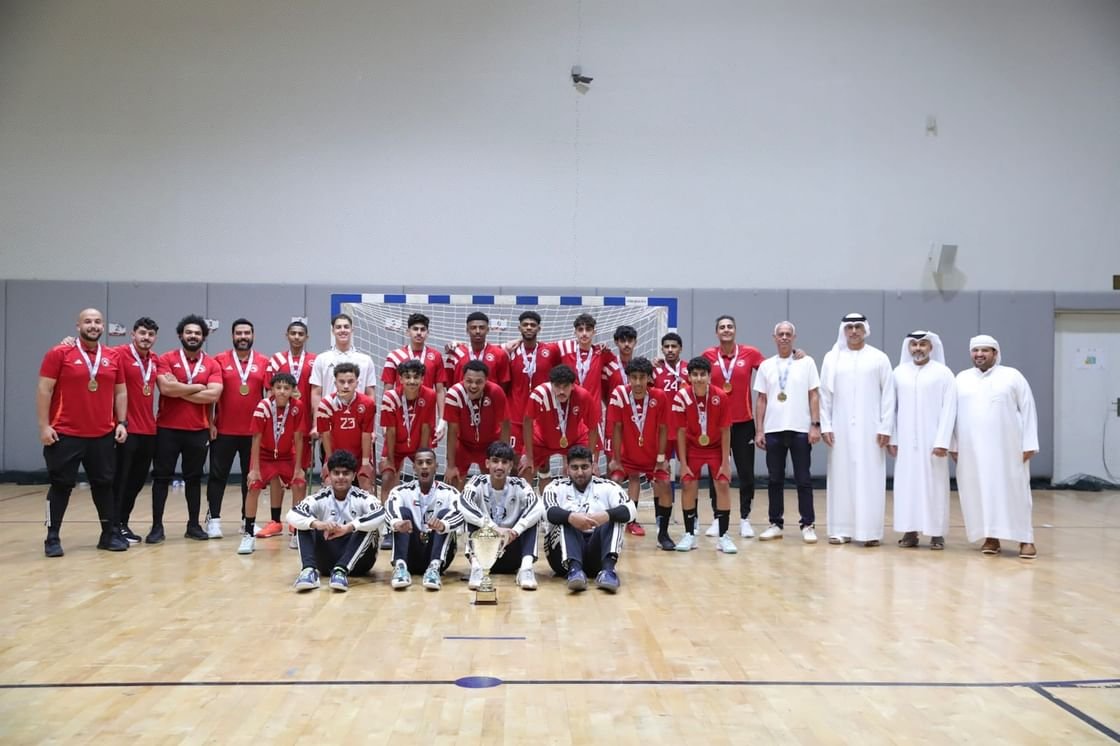 الشارقة يتوّج بكأس الإمارات لكرة اليد لفئة الأشبال