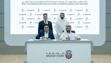 دائرة الطاقة و"آسيا سوفت" يوقعان مذكرة تفاهم لتطوير حلول ذكية لإدارة المياه الجوفية في أبوظبي
