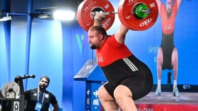 منتخب رفع الأثقال يختتم مشاركته في بطولة آسيا بالصين
