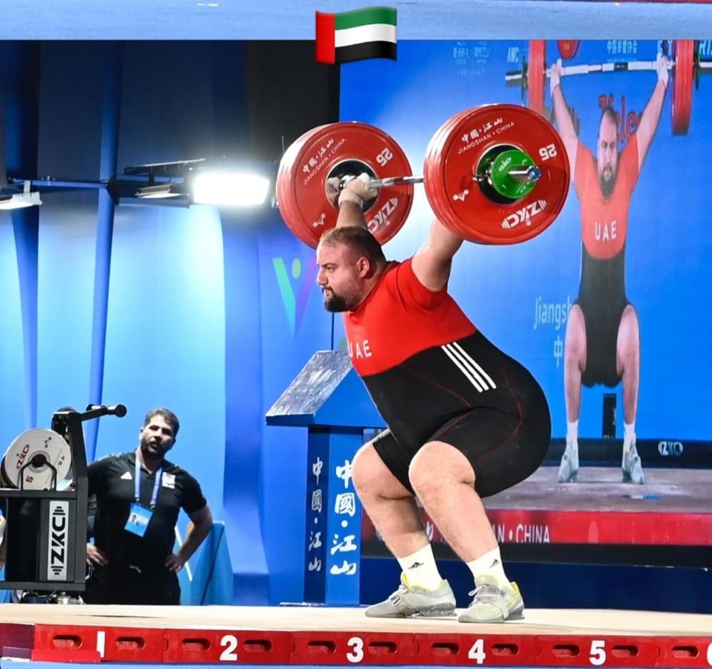 منتخب رفع الأثقال يختتم مشاركته في بطولة آسيا بالصين