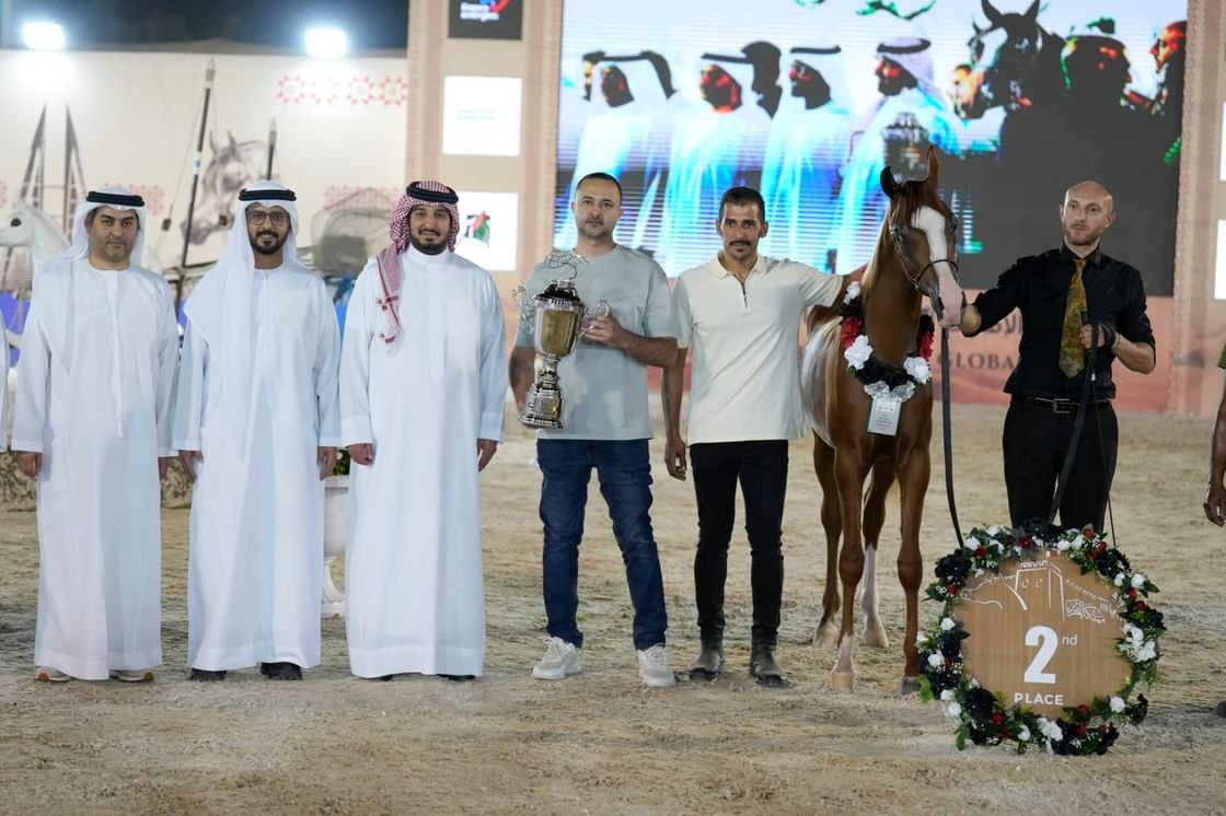 ختام منافسات النسخة الثانية من بطولة كأس الإمارات العالمي لجمال الخيول العربية بالبحرين 1 ختام منافسات النسخة الثانية من بطولة كأس الإمارات العالمي لجمال الخيول العربية بالبحرين