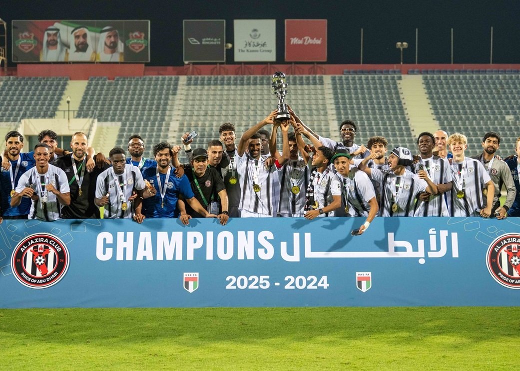 فريق الجزيرة يُتوج بطلًا لكأس الإمارات تحت 21 سنة 1 فريق الجزيرة يُتوج بطلًا لكأس الإمارات تحت 21 سنة