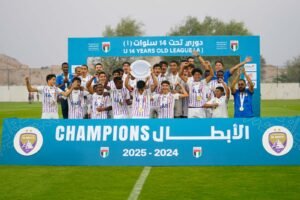 العين يُتوج بدرع مسابقة دوري تحت 14 سنة (أ)