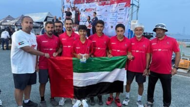 فريق الإمارات يحصد برونزية مونديال "الدراجات المائية"