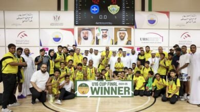 الوصل يحصد كأسي الناشئين والبراعم لكرة السلة