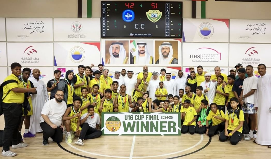 الوصل يحصد كأسي الناشئين والبراعم لكرة السلة