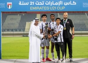 فريق الجزيرة يُتوج بطلًا لكأس الإمارات تحت 21 سنة