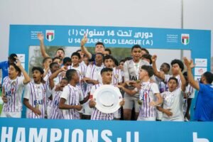 العين يُتوج بدرع مسابقة دوري تحت 14 سنة (أ)