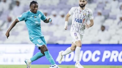 تعادل العين و الجزيرة في دوري ادنوك للمحترفين