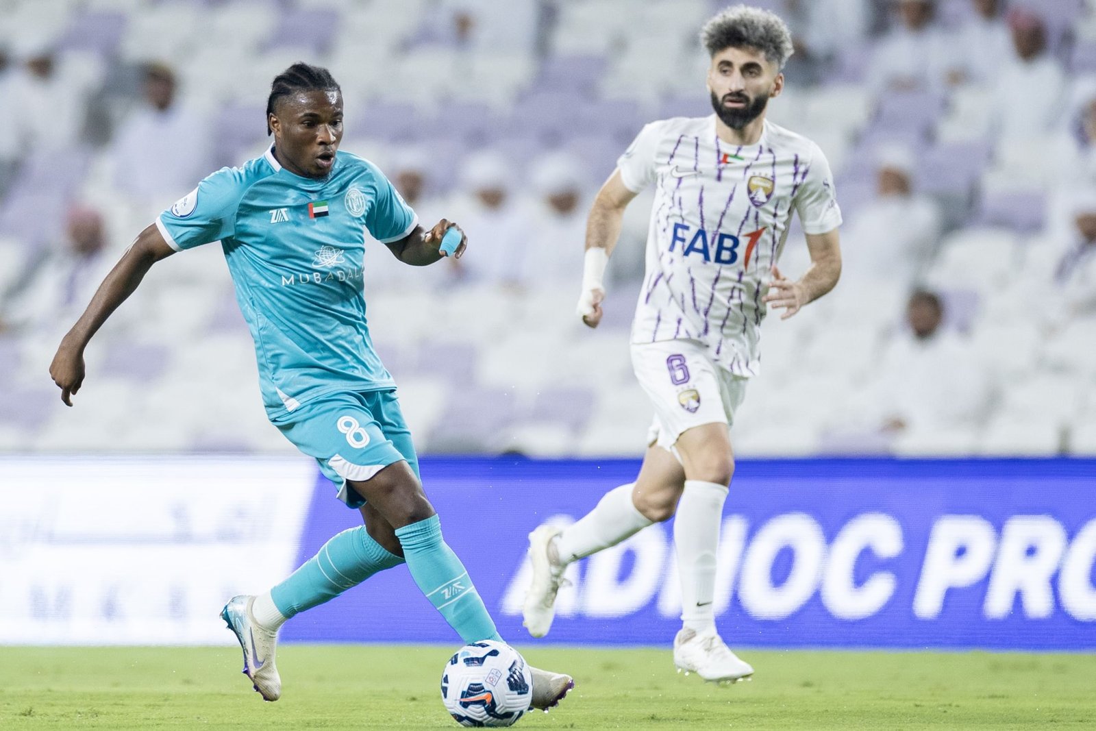 تعادل العين و الجزيرة في دوري ادنوك للمحترفين