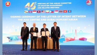 دبي الإنسانية ورابطة دول جنوب شرق آسيا توقعان خطاب نوايا لتعزيز الاستجابة للكوارث