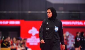 الدولية نجاة البلوشي تختتم مشاركتها في كأس آسيا للسيدات لكرة الصالات