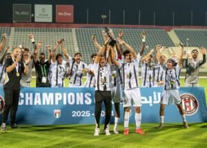 فريق الجزيرة يُتوج بطلًا لكأس الإمارات تحت 21 سنة