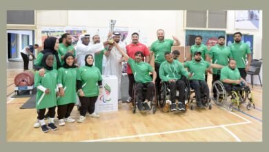 خورفكان يتوج بكأس "البارالمبية" لرفعات القوة