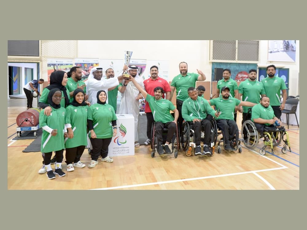 خورفكان يتوج بكأس "البارالمبية" لرفعات القوة