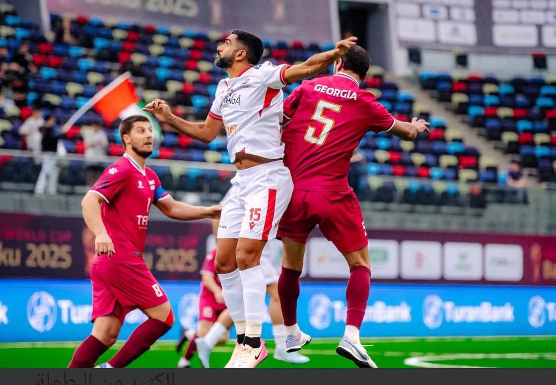 منتخبنا يواجه التشيك غداً في مباراة حاسمة بمونديال كرة القدم المصغرة