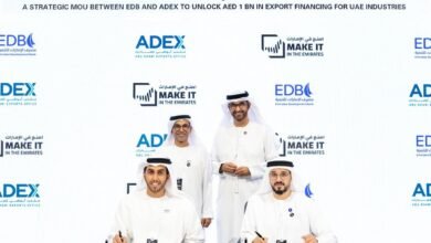 بقيمة مليار درهم .. شراكة بين "أبوظبي للصادرات" و"الإمارات للتنمية" لتمويل صادرات الصناعات الوطنية