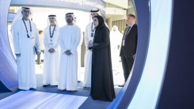 خليفة بن طحنون بن محمد يفتتح فعاليات المؤتمر العالمي للمرافق 2025