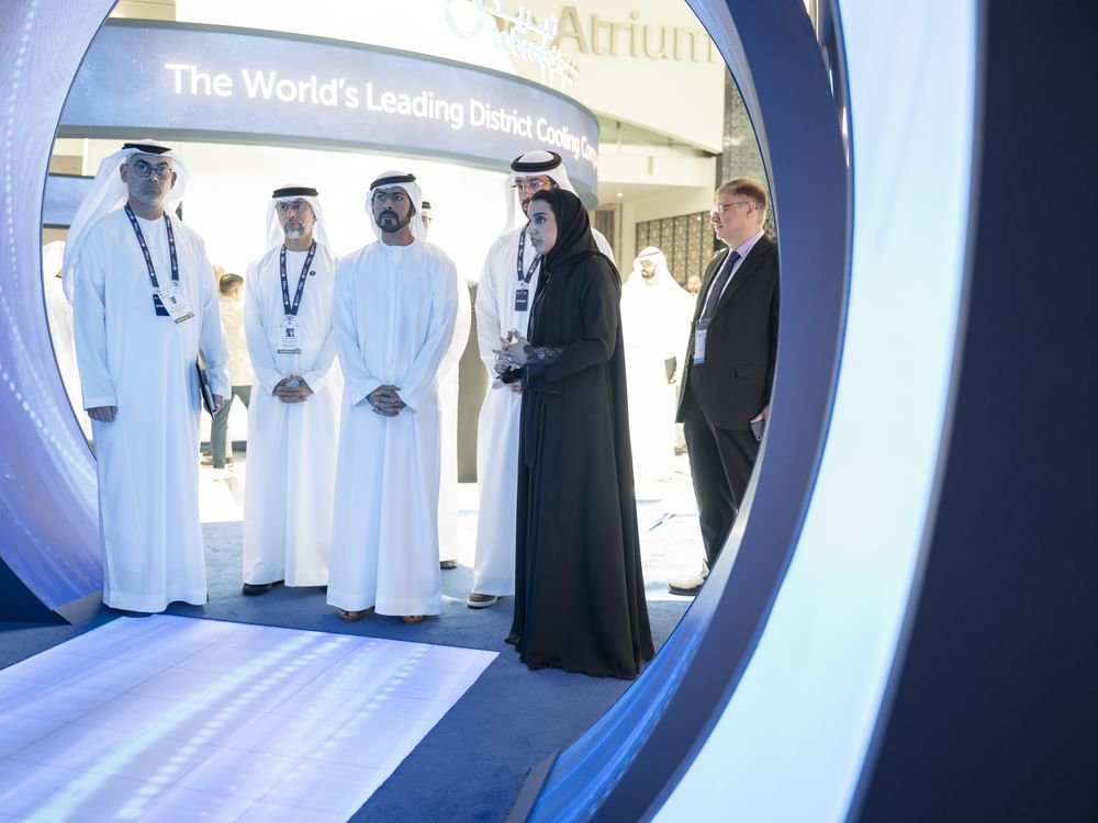 خليفة بن طحنون بن محمد يفتتح فعاليات المؤتمر العالمي للمرافق 2025