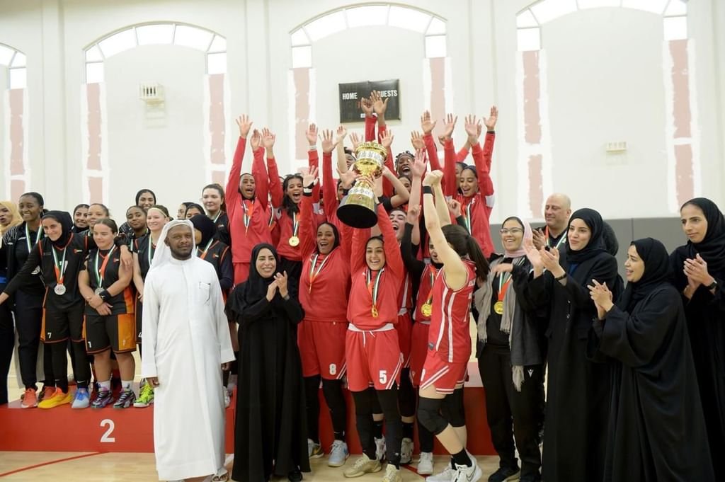 "الشارقة لرياضة المرأة" بطلا لكأس الإمارات للسيدات في كرة السلة