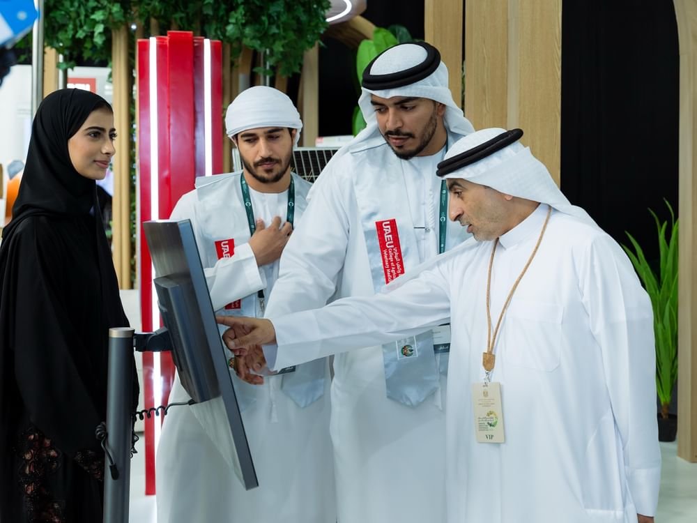 جامعة الإمارات تستعرض مشاريعها البحثية بـ "المؤتمر والمعرض الزراعي الإماراتي”.