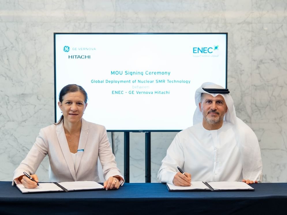 تعاون بين "الإمارات للطاقة النووية" و"جنرال إلكتريك فيرنوفا" لاستكشاف فرص نشر تقنيات المفاعلات المصغرة