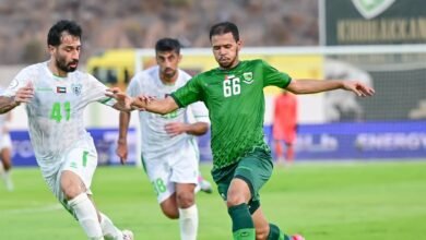 فوز العروبة على دبا الحصن في دوري أدنوك للمحترفين