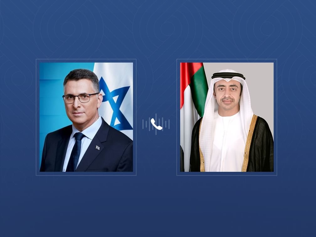اتصال هاتفي بين الشيخ عبدالله بن زايد ووزير خارجية إسرائيل يفضي إلى إدخال مساعدات غذائية عاجلة للمدنيين في قطاع غزة