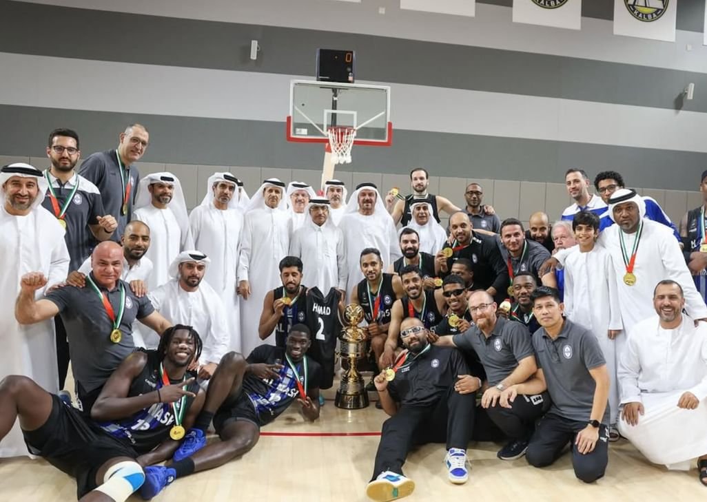 النصر بطلا لكأس الإمارات لكرة السلة
