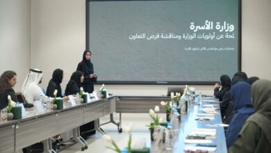 وزيرة الأسرة تبحث دعم العمل الاجتماعي مع "الأعلى لشؤون الأسرة" بالشارقة