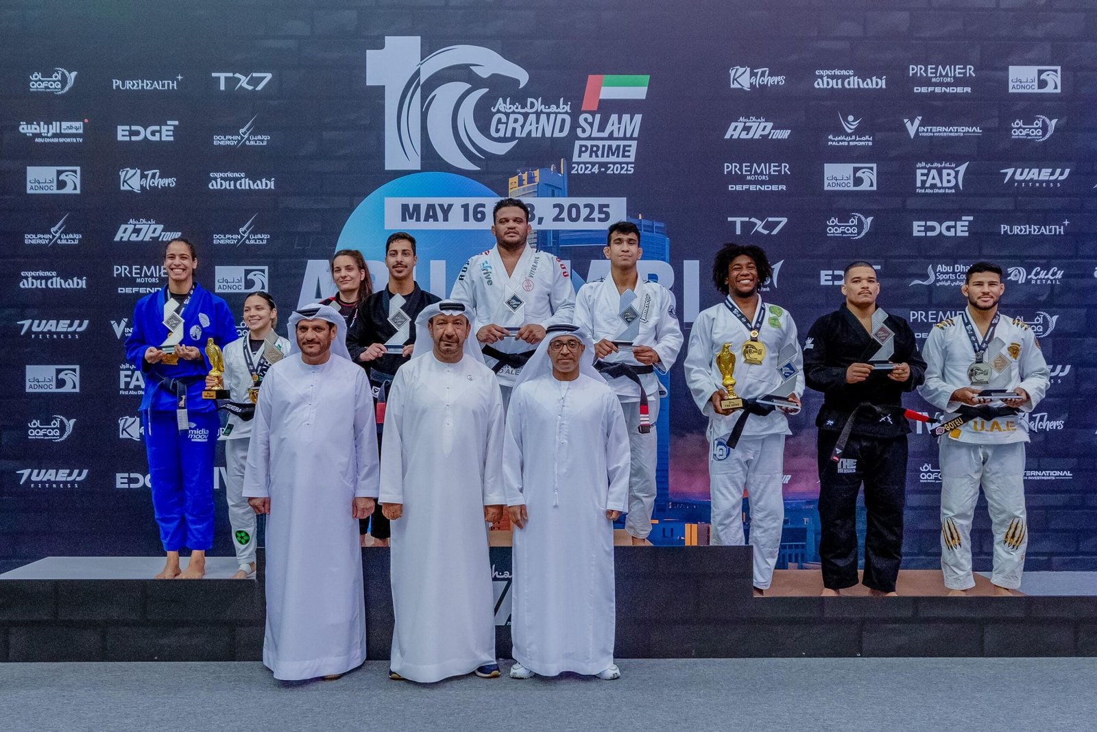 عمر السويدي وكوماندو جروب "الأفضل عالميا" في ختام أبوظبي جراند سلام للجوجيتسو لموسم 2024 - 2025