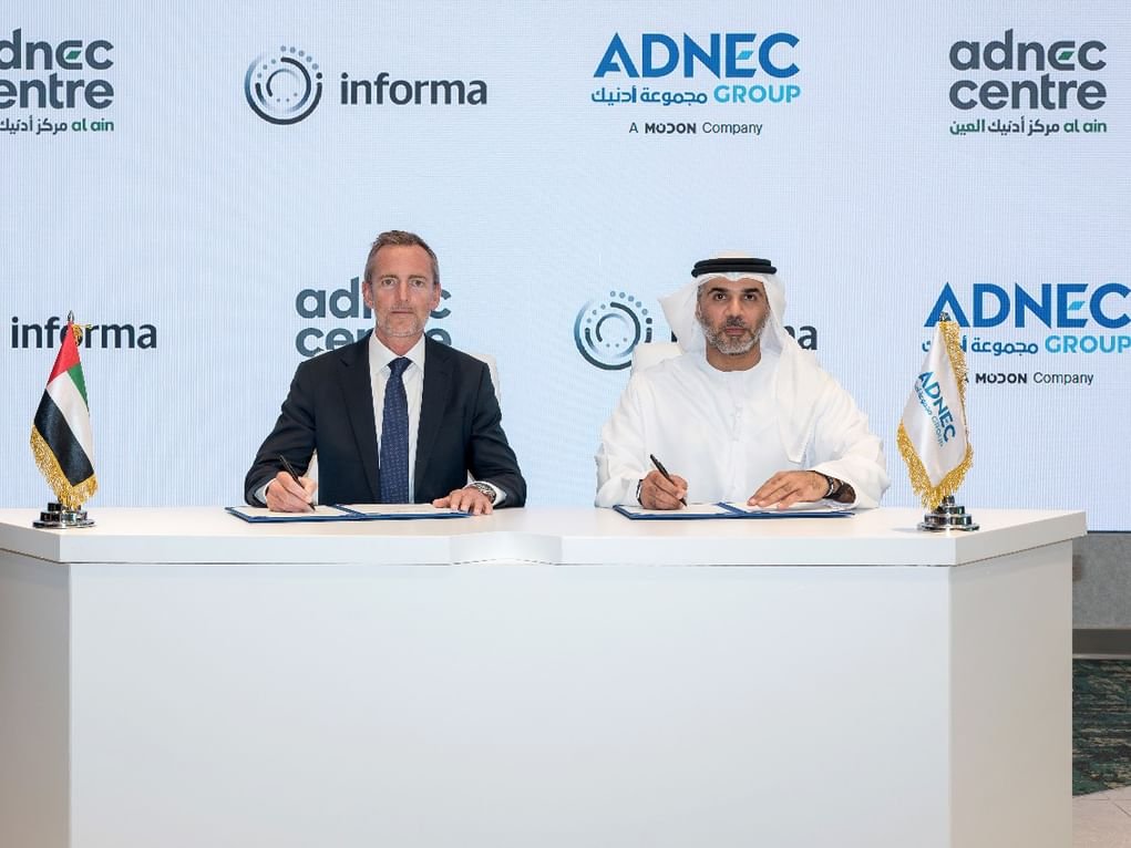 تفاهم بين "أدنيك" و"إنفورما" لتعزيز قطاع المعارض في العين