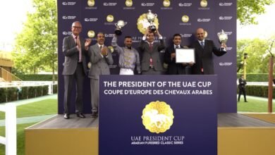 "لوسيل” يتوج بطلا لكأس رئيس الدولة للخيول العربية الأصيلة في فرنسا