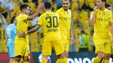 فوز الوصل على بني ياس في دوري أدنوك للمحترفين