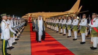 نيابة عن رئيس الدولة .. سعود بن صقر يصل ماليزيا للمشاركة في قمتي "الخليج -الآسيان" و"الخليج - الآسيان - الصين"