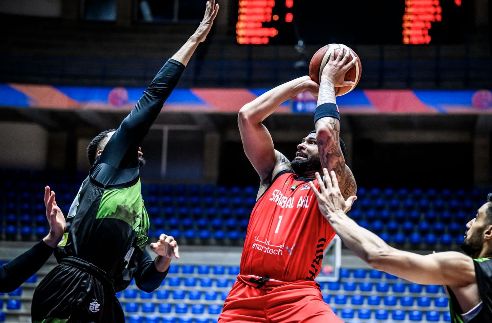 شباب الأهلي إلى نصف نهائي سوبر غرب آسيا لكرة السلة 1 شباب الأهلي إلى نصف نهائي سوبر غرب آسيا لكرة السلة