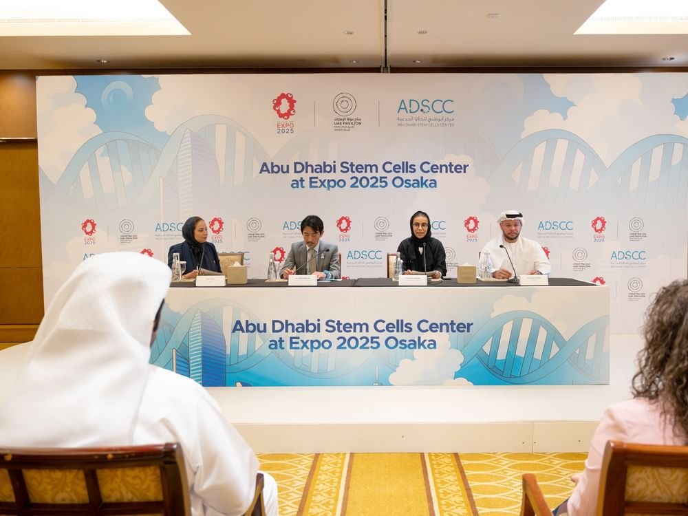 "مركز أبوظبي للخلايا الجذعية يشارك في إكسبو أوساكا 2025"