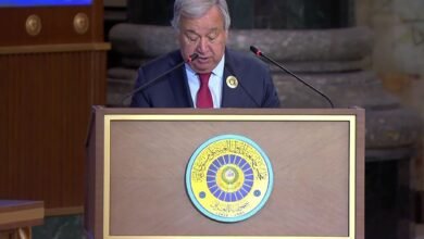 قمة بغداد: غوتيريش يدعو إلى وقف الحرب في غزة واحترام سيادة سوريا ولبنان