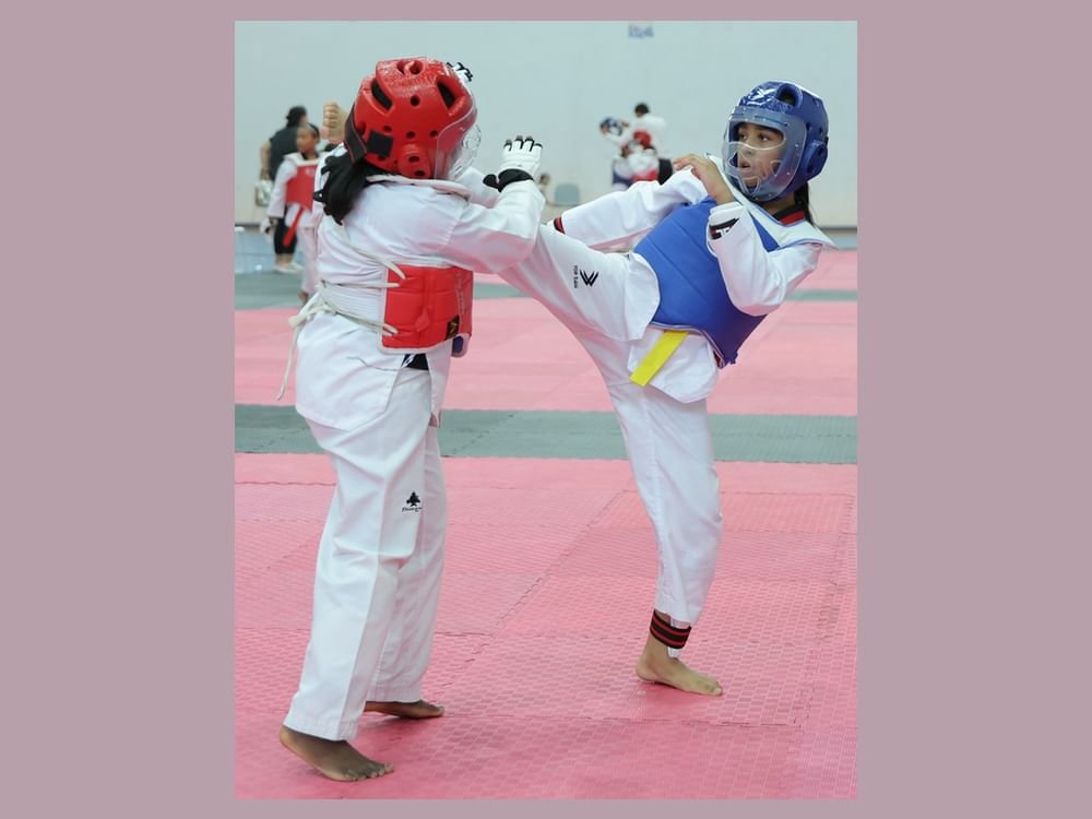 حضور لافت لأندية مؤسسة الشارقة لرياضة المرأة في بطولة "الإمارات للتايكواندو"