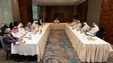"الشعبة البرلمانية" تترأس اجتماعا لممثلي المجالس التشريعية الخليجية المشاركين في مؤتمر الاتحاد البرلماني العربي