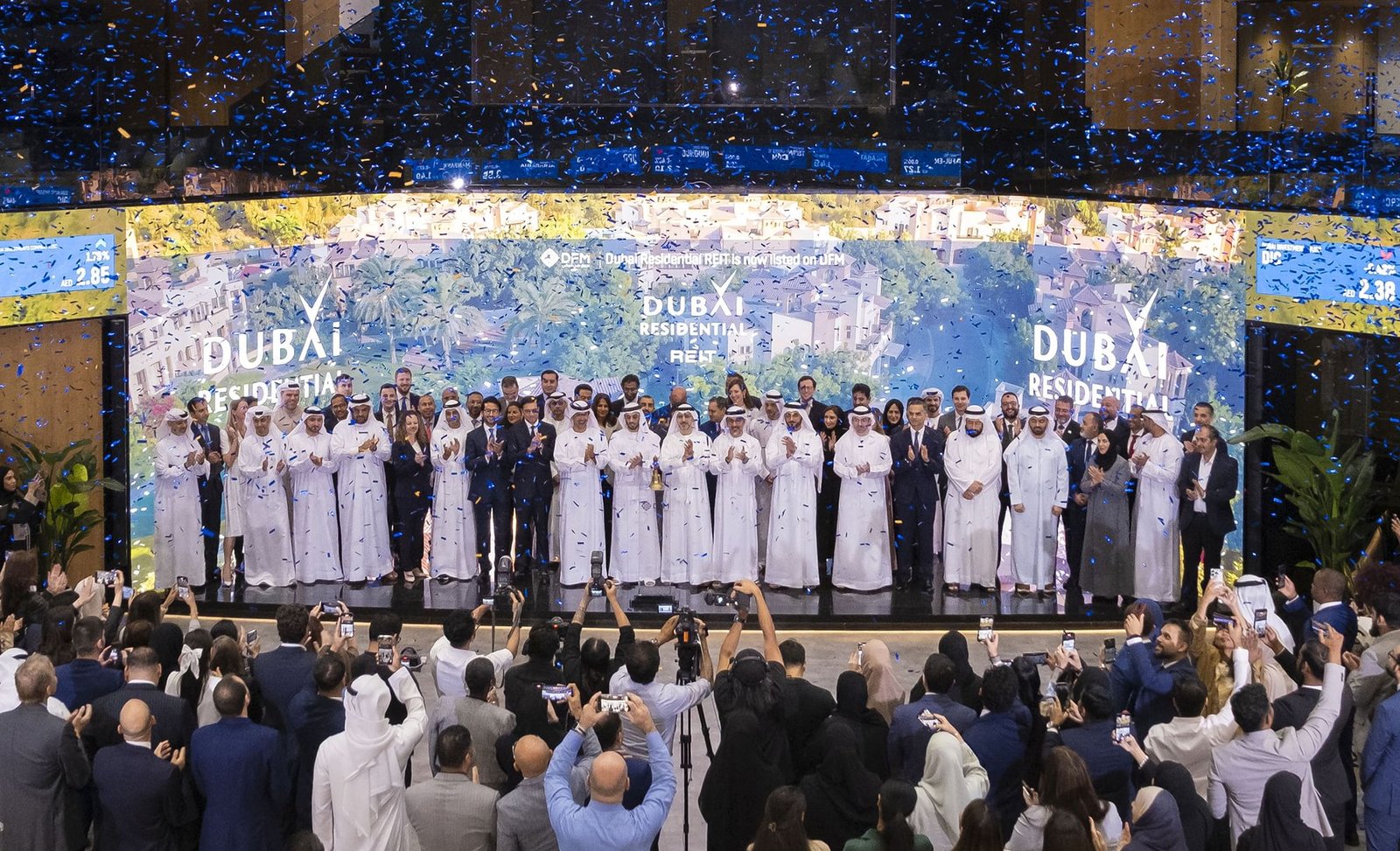 إدراج مساكن دبي ريت في سوق دبي المالي 1 إدراج مساكن دبي ريت في سوق دبي المالي