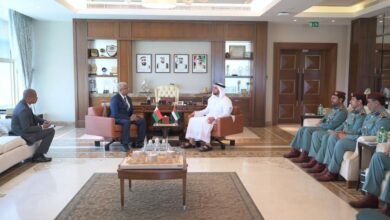 سيف بن زايد يلتقي وزير الشؤون الداخلية البيلاروسي