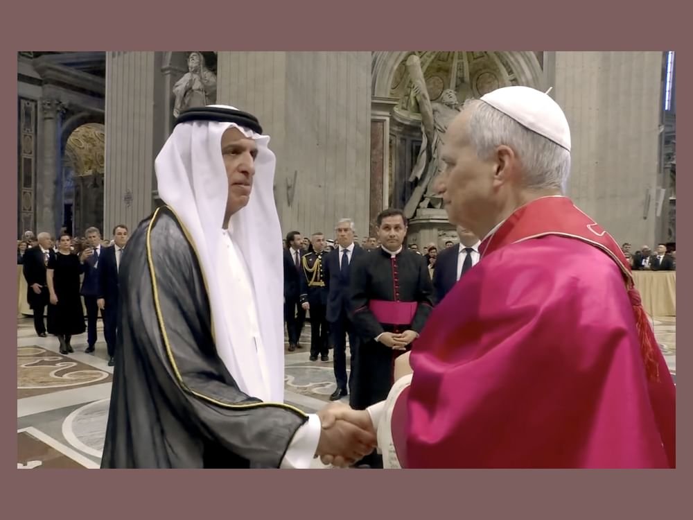 نيابة عن رئيس الدولة .. سعود بن صقر يحضر مراسم تنصيب البابا ليو الرابع عشر 1 نيابة عن رئيس الدولة .. سعود بن صقر يحضر مراسم تنصيب البابا ليو الرابع عشر