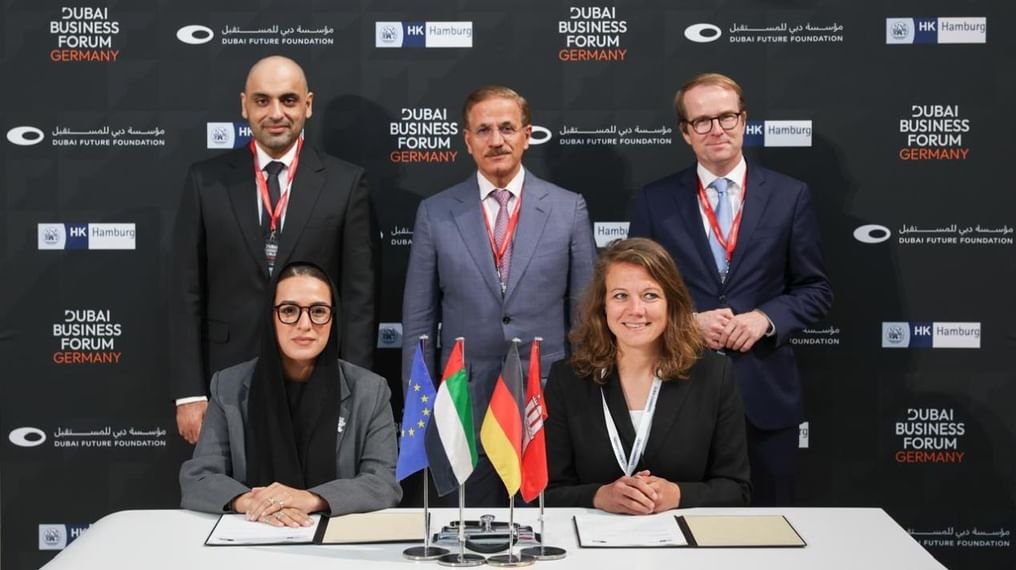 "دبي للمستقبل": شراكة مع غرفة تجارة هامبورغ في مختلف المجالات 1 "دبي للمستقبل"